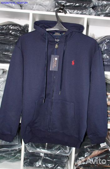 Polo Ralph Lauren зип худи хлопок (Арт.52255)