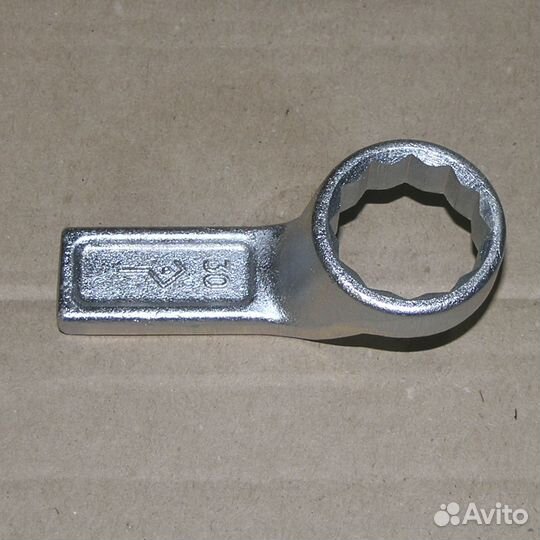 Ключ кольцевой 30 гаечный коленчатый односторонний