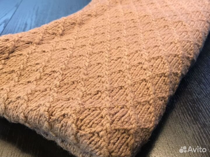 Плед детский вязаный