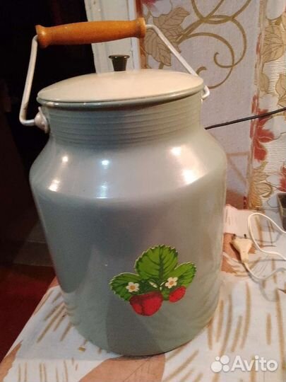 Баллон.8.л.молочник.раритет.алюминиевый