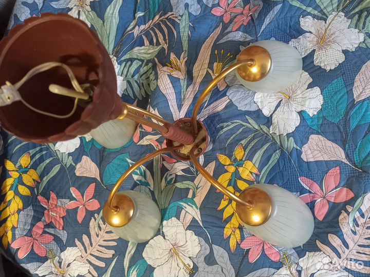 Люстра гдр винтаж 60-70 годов