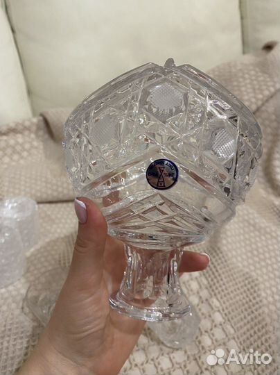 Набор графин и 6 стопок Приятель