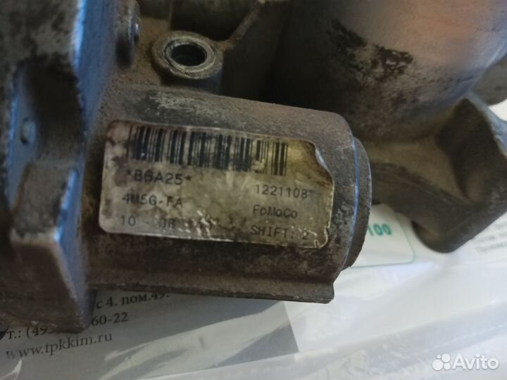 Дроссельная заслонка ford focus 2 2.0