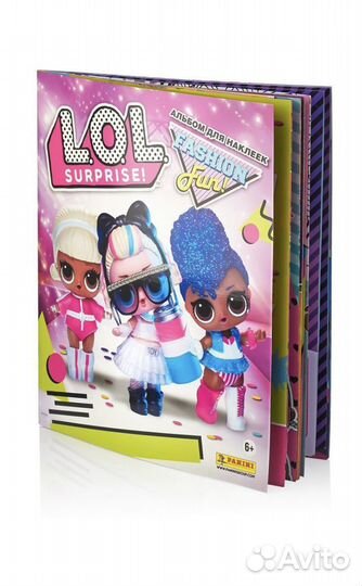 Наклейки panini lol