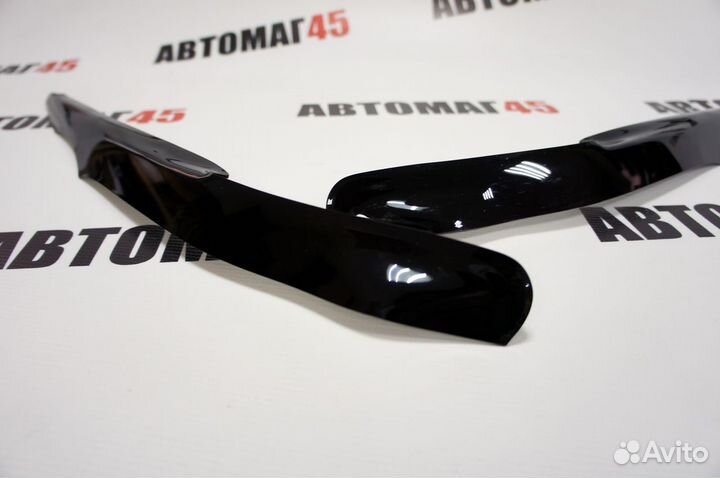 Реснички на фары Mitsubishi Lancer X 2007-2015г