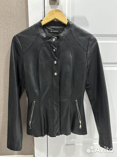Куртка кожаная женская