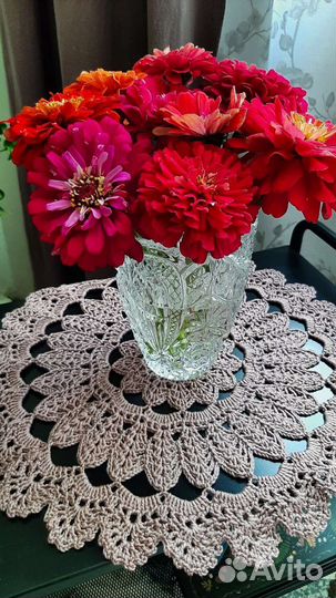 Вязаные салфетки