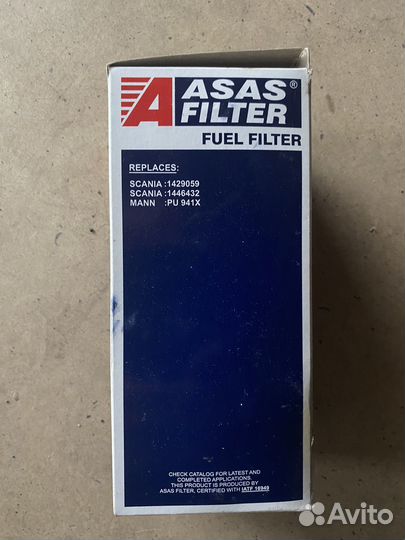 Фильтра на scania