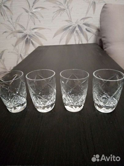 Стопки хрустальные СССР
