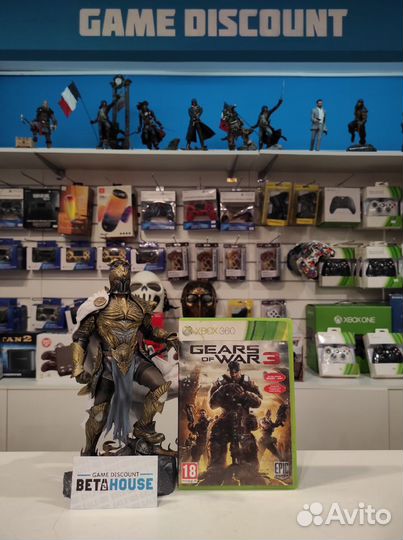 Gears OF WAR 3 - игры xbox 360 - прокат - обмен