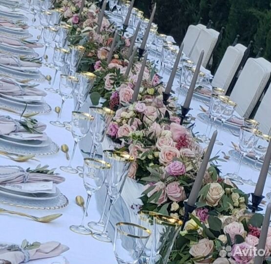 Свадебное оформление столов