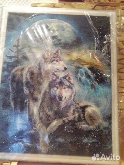 Алмазная вышивка готовые работы