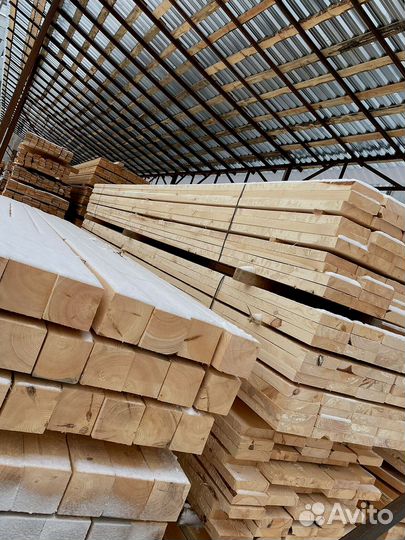 Доска обрезная 50х150х6000мм от производителя