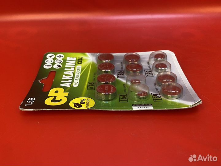 Набор дисковых батареек GP ACM01-CR12 / 12 шт