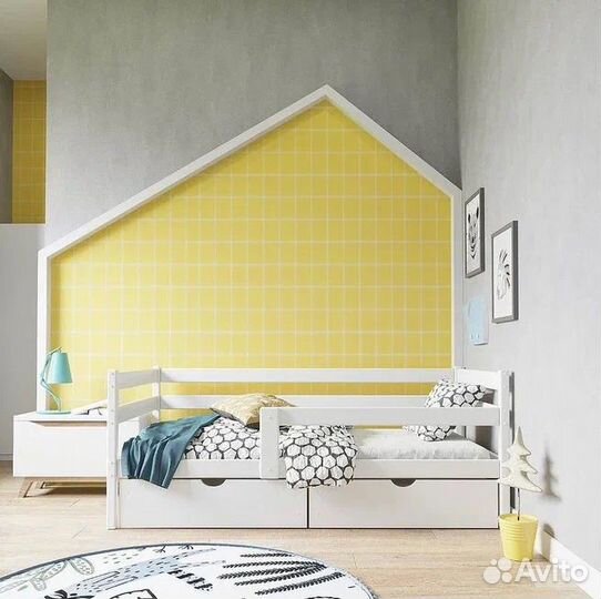 Детская кровать из массива Софа 190х90