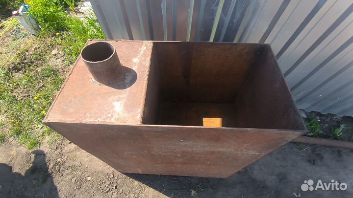 Печь банная с баком