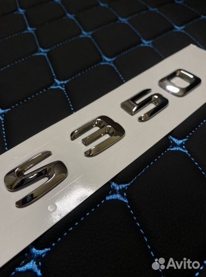 Надпись s350 Mercedes