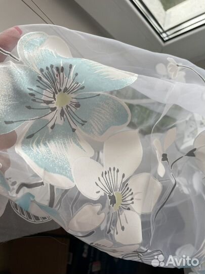 Тюль отрез на шторы