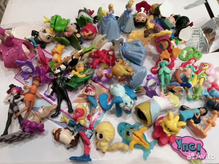 Киндер сюрприз пакетом девочкам. лот 2