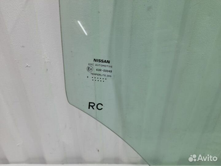 Стекло двери задней правой Nissan Qashqai J11 2.0