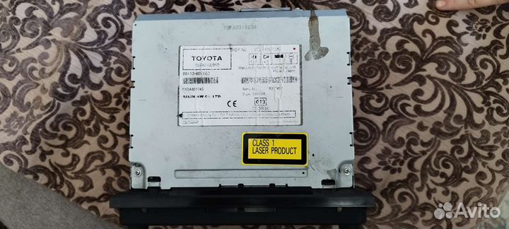 Штатная магнитола toyota avensis