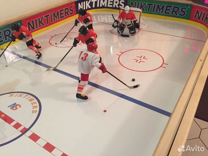 Обучение настольному футболу и хоккею niktimers