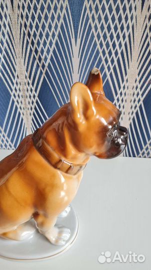 Статуэтка собака боксер