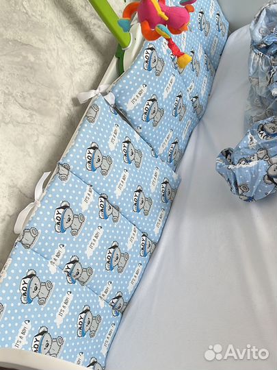 Бортики в кроватку