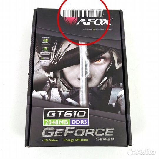 GT610 2GB LP уц-3-7 DDR3 64BIT DVI hdmi VGA