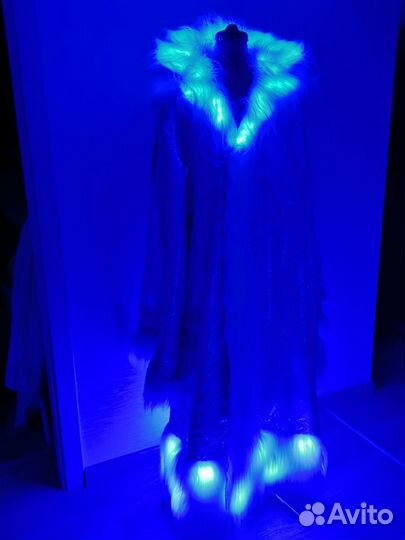 Костюм Деда мороза светящийся