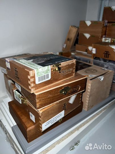 Коробки пустые из под сигар