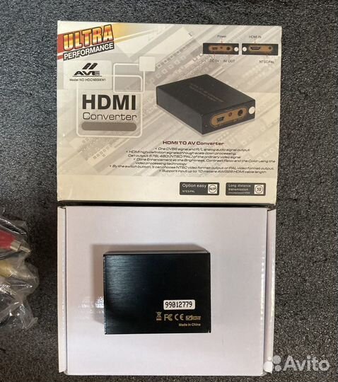 Конвертор hdmi to A/V