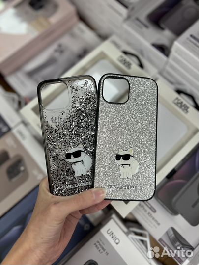 Чехол Karl&Lagerfeld на iPhone 15 Pro/15 Pro Max