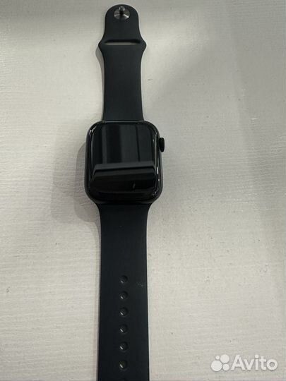 Часы apple watch 7 45 mm черные