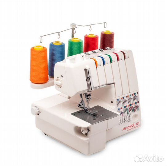 Коверлок оверлок 5-ниточный Merrylock 007