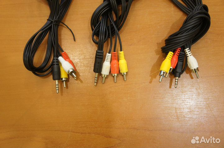 Кабель аудио видео 3.5mm - rca