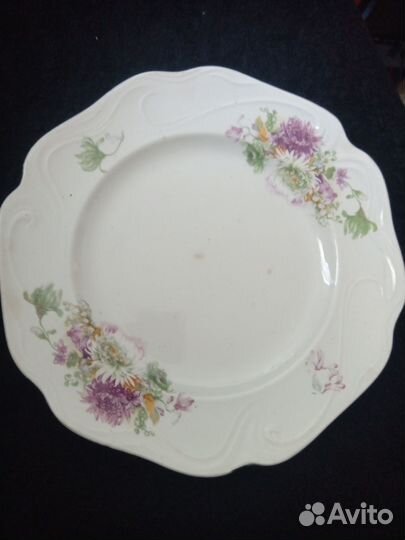 Тарелка 23,5 см, Т-во М.С. Кузнецова