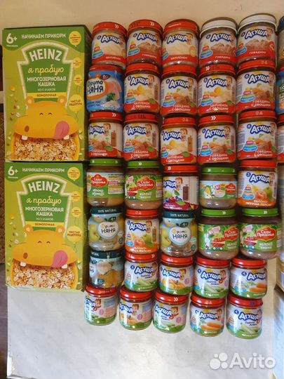 Пюре детское питание, каши детские