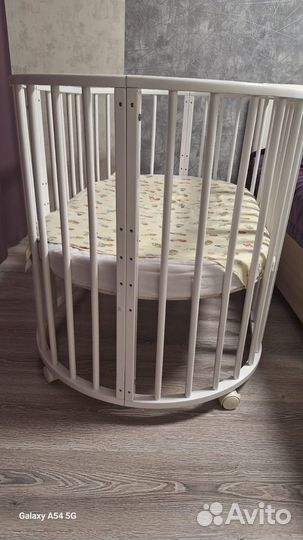 Детская кроватка приставная трансформер