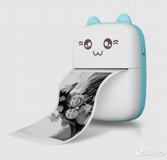 Портативный термопринтер новый