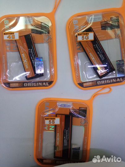 Аккумуляторы на iPhone 4, 4S, 5, 5S. Новые