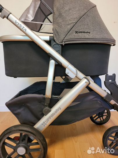 Коляска uppababy vista 2 в 1 для погодок