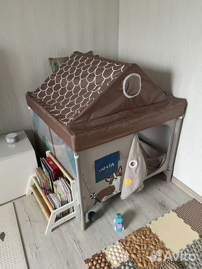 Манеж домик