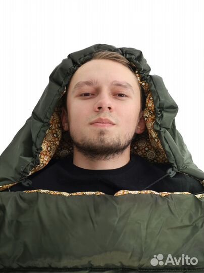 Спальный мешок одеяло с подголовником