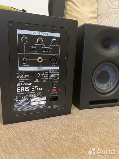 Студийные мониторы presonus eris e5 xt