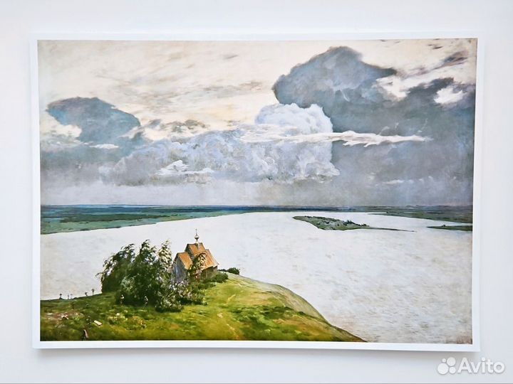 Репродукции картин И Левитана Плес в картинах