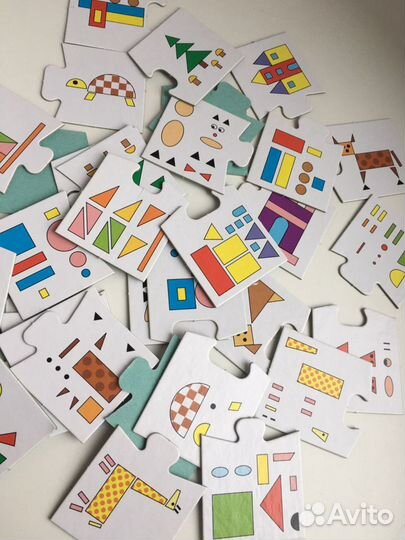 Пазл- игра развивающая Весёлая логика