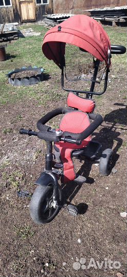 Детский трех колесный велосипед
