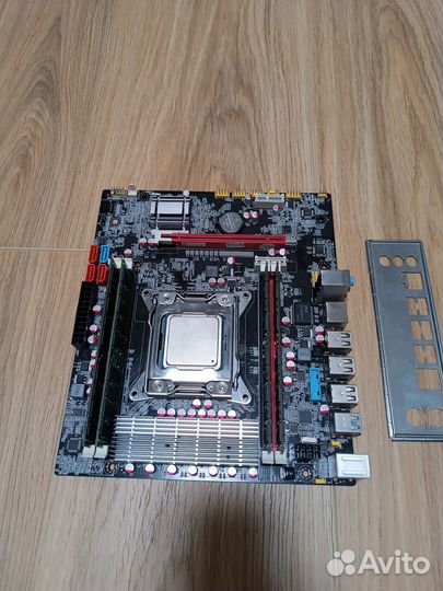 Комплект LGA2011 x79 + Xeon e5 2620v2 16gb ddr3