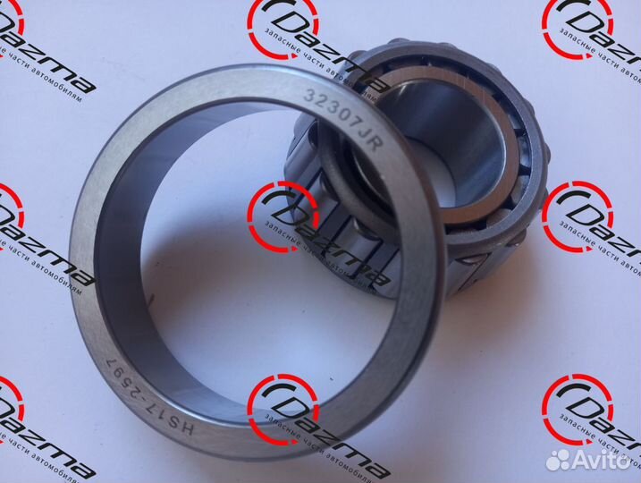 Zevs 32307JR Подшипник ступицы hino 300 евро 4 пер